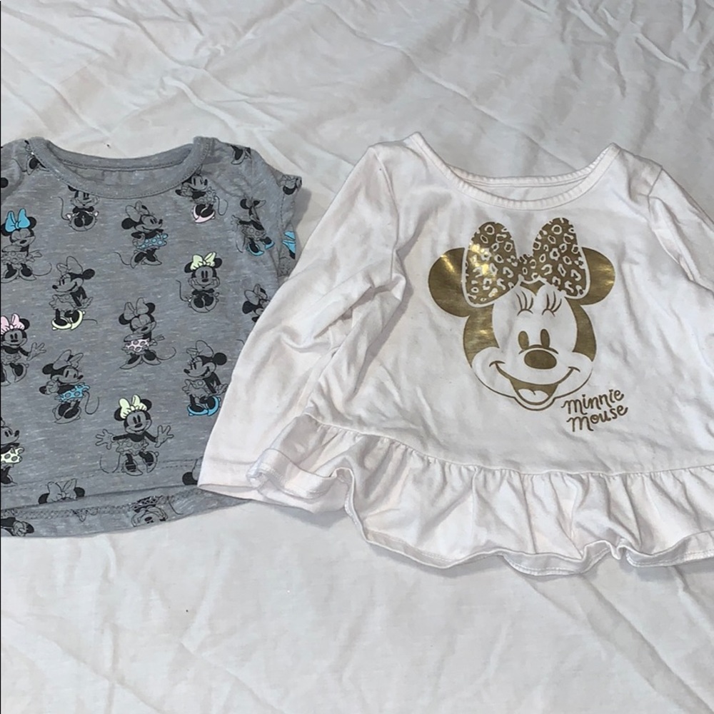 Baby girl Minnie Mouse shirts